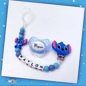 Duos attache tétine 28