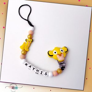 Attache tétine garçon 5