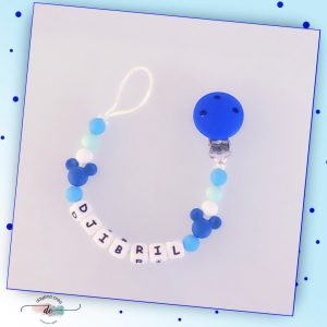 Attache tétine garçon 6