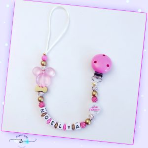 Attache tétine fille 3