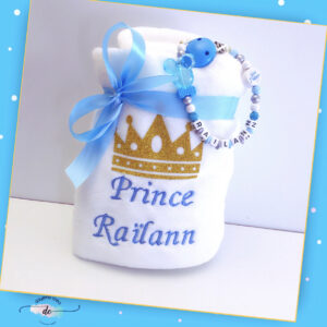 Plaid blanc basique molletonné